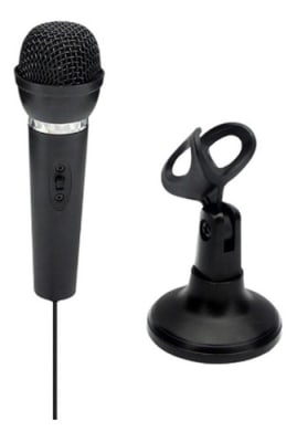 MICROFONO PC PLUS 3.5 M-30 YW-30 KTV MICROPHONE
