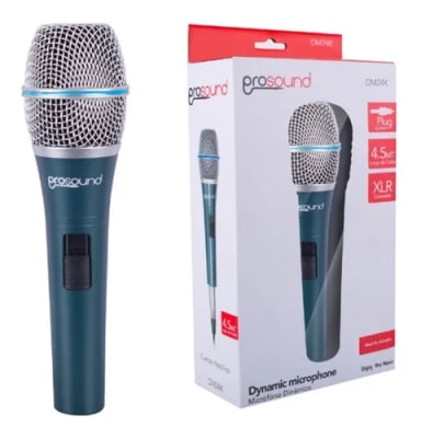MICROFONO CON CABLE PROSOUND DM24K