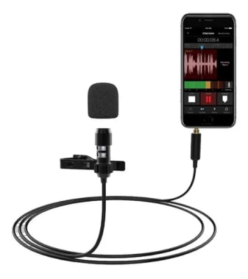 MICROFONO LAVALIER IPHONE/ANDROID FIFINE 