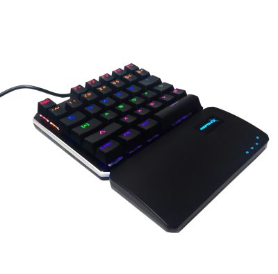 TECLADO GAMER REPTILEX RX0015 UNA MANO 35 TECLAS MECÁNICO