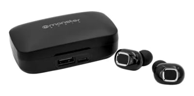 AUDIFONO MONSTER TRUE WIRELESS TW10 BLACK AUDIFONO MONSTER TRUE WIRELESS TW10 BLACK
