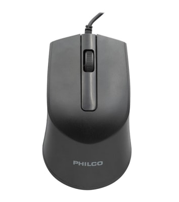 MOUSE ALAMBRICO PHILCO SPK7104 NEGRO MOUSE ALAMBRICO PHILCO SPK7104 NEGRO