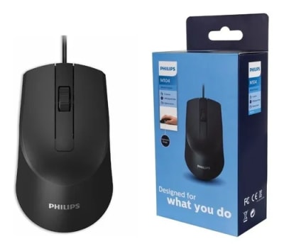 MOUSE ALAMBRICO PHILCO SPK7104 NEGRO MOUSE ALAMBRICO PHILCO SPK7104 NEGRO