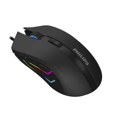 MOUSE GAMER PHILIPS MOMENTUM G313 RETROILUMINADO MOUSE GAMER PHILIPS MOMENTUM G313 RETROILUMINADO