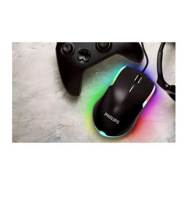 MOUSE GAMER PHILIPS G314 1200 DPI RGB