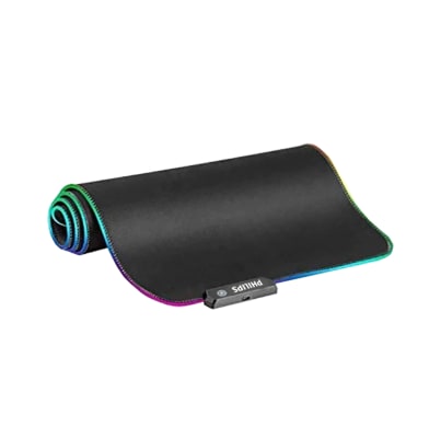 MOUSE PAD PHILIPS 80x30 CON LUZ RGB SPL7104 MOUSE PAD PHILIPS 80x30 CON LUZ RGB SPL7104
