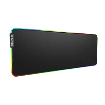 MOUSE PAD PHILIPS 80x30 CON LUZ RGB SPL7104 MOUSE PAD PHILIPS 80x30 CON LUZ RGB SPL7104