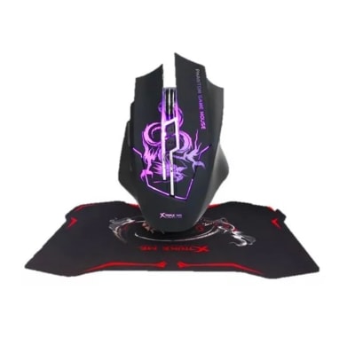 KIT MOUSE PAD + MOUSE GAMER XTRIKE-ME GMP-501 KIT MOUSE PAD + MOUSE GAMER XTRIKE-ME GMP-501