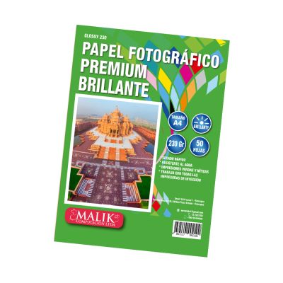 PAPEL GLOSSY 230GR 50 HOJAS A4 PAPEL GLOSSY 230GR 50 HOJAS A4