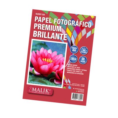 PAPEL GLOSSY 235GR 20 HOJAS A4 PAPEL GLOSSY 235GR 20 HOJAS A4