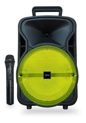 MLAB PARLANTE CITY MICROFONO WIRELESS GREEN