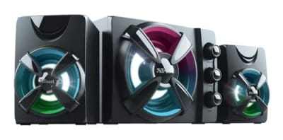 TRUST ZIVA GAMING SPEAKER SET 22W USB POWERED WITH RGB 23644 TRUST ZIVA GAMING SPEAKER SET 22W USB POWERED WITH RGB 23644