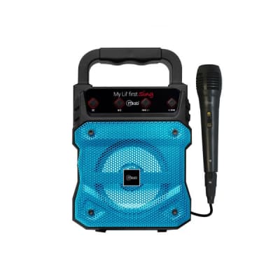PARLANTE KARAOKE My Lil First Sing C/MIC CABLE BLUE PARLANTE KARAOKE My Lil First Sing C/MIC CABLE BLUE