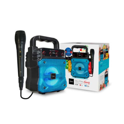 PARLANTE KARAOKE My Lil First Sing C/MIC CABLE BLUE
