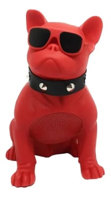 PARLANTE BLUETOOTH BULLDOG FRANCES RED 