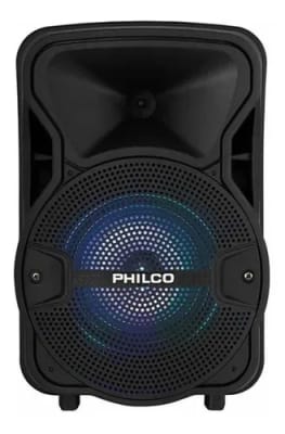 PARLANTE KARAOKE BLUETOOTH 8 PULGADAS PHILCO