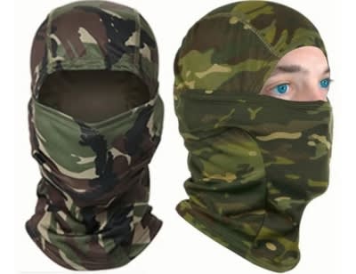 Pasamontañas Militar Balaclava Protección Toda La Cara - Multicolor / Multicolor / Talla única