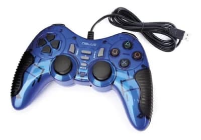 JOYPAD USB DOUBLE VIBRATION AZUL BLUE DBC1003BL JOYPAD USB DOUBLE VIBRATION AZUL BLUE DBC1003BL