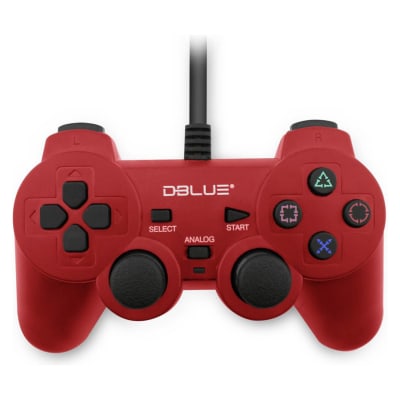 JOYSTICK USB PC ANALOGO DBC1001 RED JOYSTICK USB PC ANALOGO DBC1001 RED