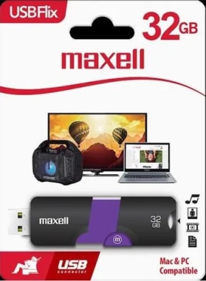 PEN DRIVE 32GB 3.0 MAXELL USBFLIX PEN DRIVE 32GB 3.0 MAXELL USBFLIX