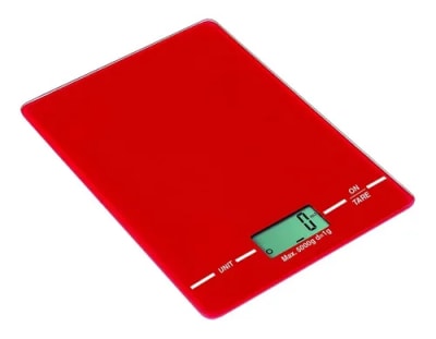 PESA DIGITAL COCINA DE VIDRIO 5KG