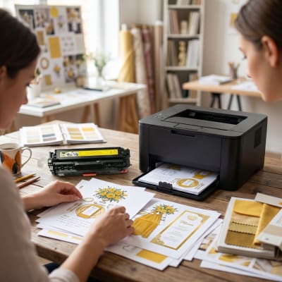 TONER COMPATIBLE PARA HP CE322 / CB542 / CF212 / HP128A / HP125A / HP131A YELLOW