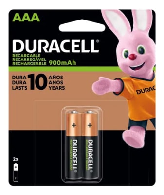 PILA RECARGABLE AAA DURACELL AAA2 PILA RECARGABLE AAA DURACELL AAA2