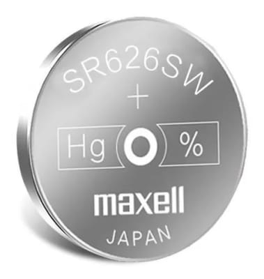 PILA MAXELL SR626SW 1.55V SILVER OXIDE BATTERY