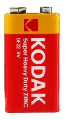 BATERIA 9V KODAK SUPER HEAVY 100836 BATERIA 9V KODAK SUPER HEAVY 100836