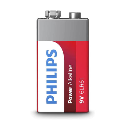 PHILIPS ALKALINE 9V 1PCS PHILIPS ALKALINE 9V 1PCS