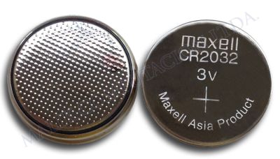 PILA CR2032 MAXELL PARA CALCULADORAS RELOJES PLACAS MADRE