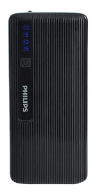 CARGADOR PORTATIL PHILIPS 10000 MAH NEGRO 3 PUERTOS USB CARGADOR PORTATIL PHILIPS 10000 MAH NEGRO 3 PUERTOS USB
