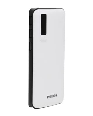CARGADOR PORTATIL PHILIPS POWERBANK 11000 MAH BLANCO CARGADOR PORTATIL PHILIPS POWERBANK 11000 MAH BLANCO