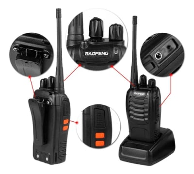 RADIO BAOFENG BF-888S UHF 33BFN00888 RADIO BAOFENG BF-888S UHF 33BFN00888