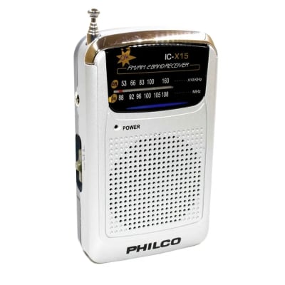 RADIO PHILCO PORTATIL IC-X15 C/AUDIFONO RADIO PHILCO PORTATIL IC-X15 C/AUDIFONO