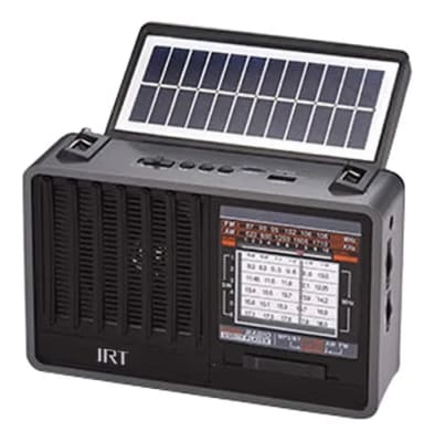 RADIO IRT RECARGABLE SOLAR BLUETOOTH RADIO IRT RECARGABLE SOLAR BLUETOOTH