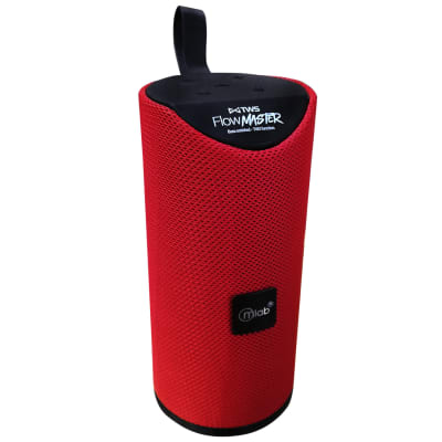 MLAB PARLANTE PORTATIL FLOW MASTER INALÁMBRICO RED