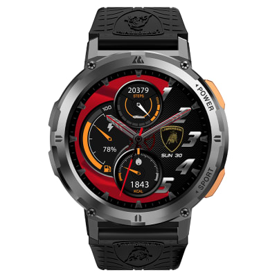 SMARTWATCH LAMBO AVENTADOR CERCHIO RUBBER STRAP LB-SW NERO CERCHIO LLAMBO0006