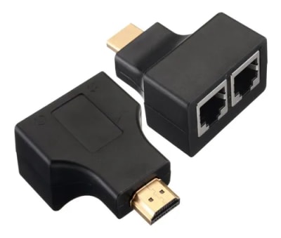 EXTENSOR DE VIDEO HDMI POR PAREJA RJ45 30 METROS
