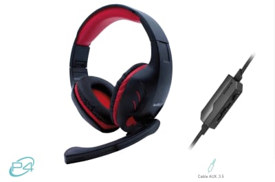 AUDIFONO AUDIOPRO STUDIO AP02006R COMPATIBE PARA PS4 RED