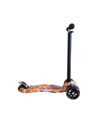 SCOOTER 4 RUEDAS CON LUZ DISEÑO