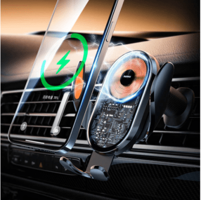 SOPORTE DE CARGA PARA AUTO 15W NEGRO REMAX RM-C17i