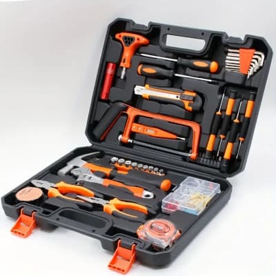 Set 87 Piezas Herramientas Manuales - Maletín Portátil