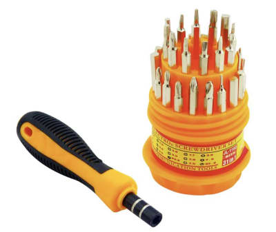 SET ATORNILLADOR DE PRECISIÓN DBHCE31 KIT 31