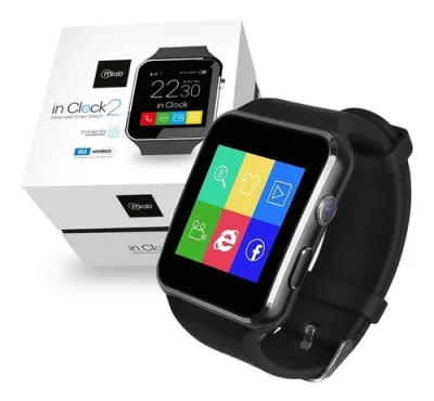 SMARTWATCH BLUETOOTH IN CLOCK 2 BLACK MLAB