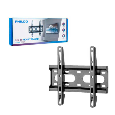 SOPORTE TV PARA 23 A 42 PHILCO FIJO AL MURO MAX 45 KG