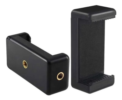 Clip Sujetador para Celular Negro - Ajustable y Firme