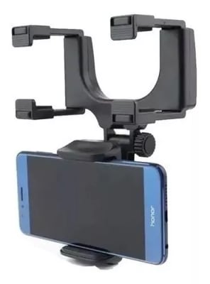 SOPORTE SMARTPHONE PARA ESPEJO RETROVISOR AUTO