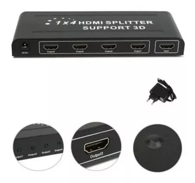 4 HDMI SPLITTER SWITCH FULL HD 1080P