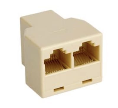 ADAPTADOR RJ45 UNO A DOS SPLITTER